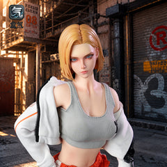 Preventa BoxQi Studio HQ03 1/6 Dragon Fighter Ball Android 18 figura de acción