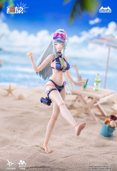 Preventa HASUKI PA013 1/12 Bikini Girl figura de acción de colección Toy versión de lujo.