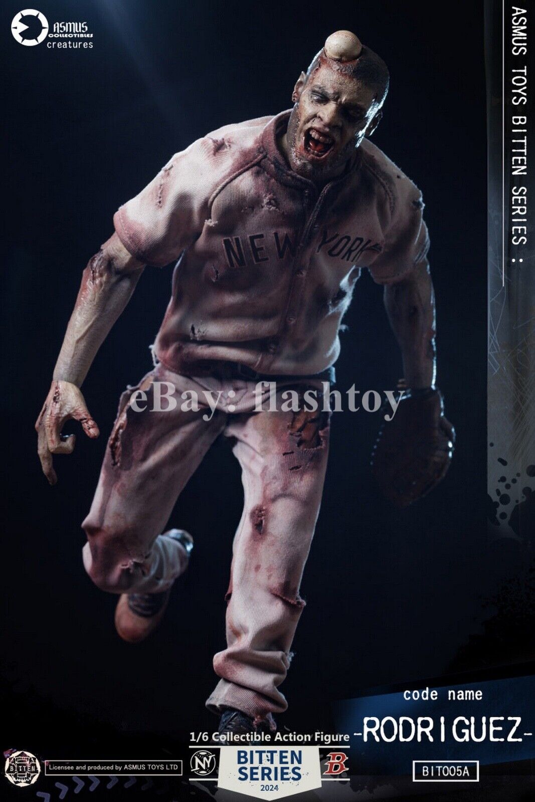 Asmus Toys BIT005A 1/6 The Bitten Rodriguez Collectible Action Figure Model Toy