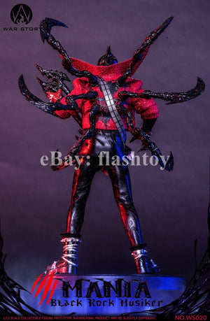 Presale War Story WS020 1/12 Black Rock Musician Mania Action Figure Model Toy