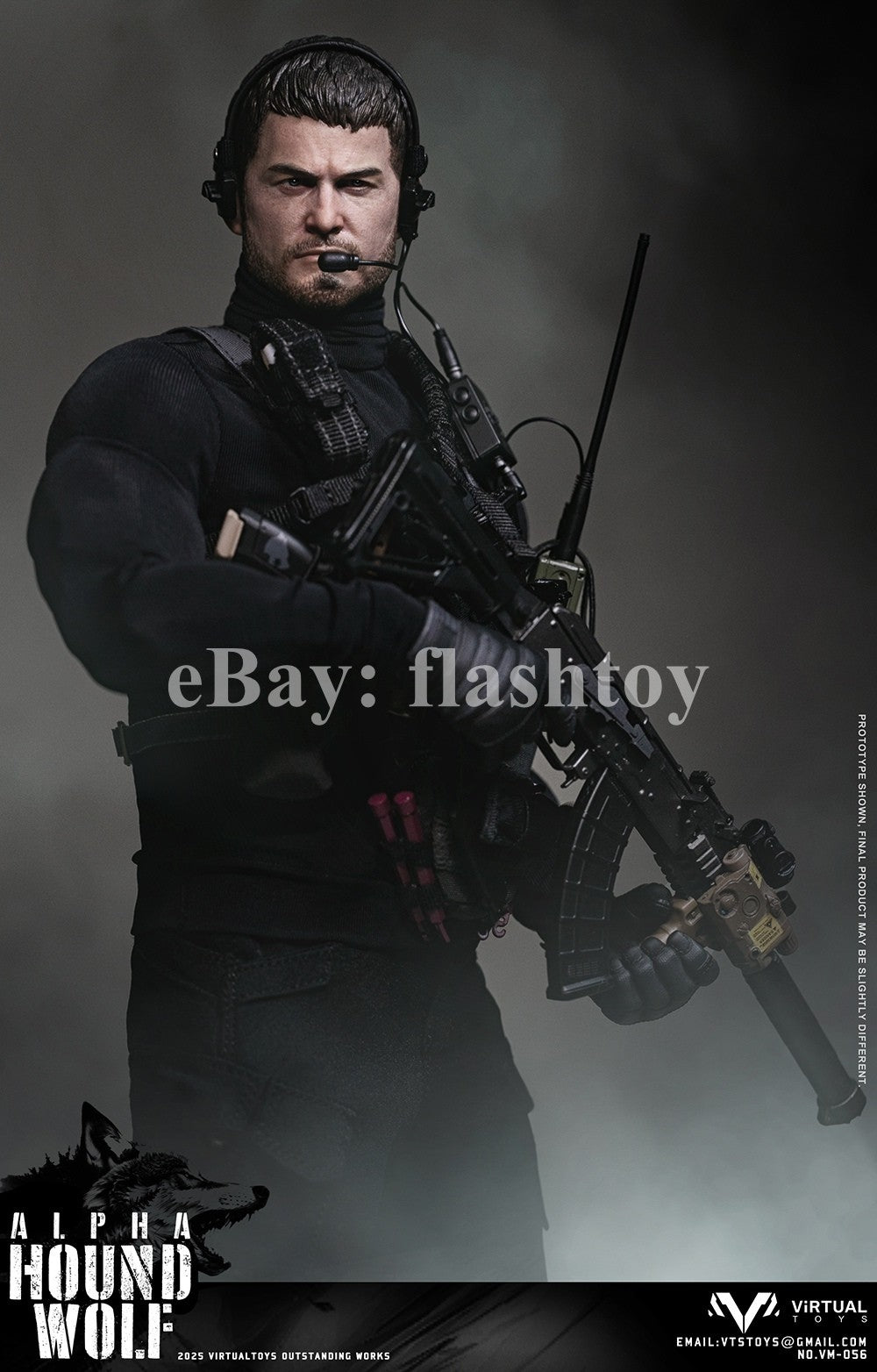 Presale VTS TOYS VM056 1/6 Hound Wolf Alpha Chris Male Action Figure Model Toy