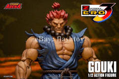 Preventa STORM ARENA SFSA07 1/12 Street Fighter Zero 3 Gouki modelo de figura de acción
