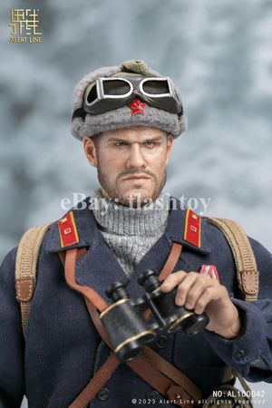 ALERT LINE AL100042 1/6 WWII Soviet Mountain Infantry Officer 12" Action Figure