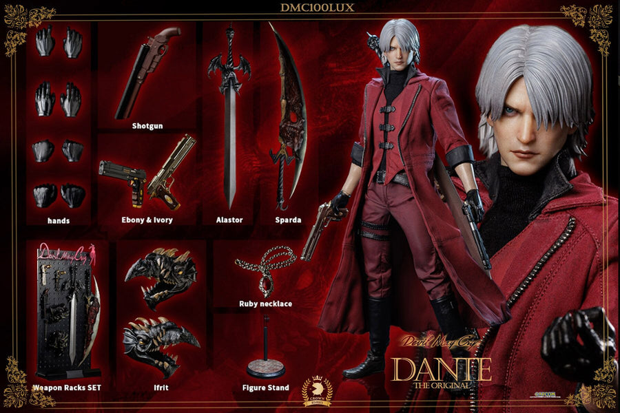 Asmus Toys DMC100LUX 1/6 Devil May Cry Dante modelo de figura de acción versión de lujo.