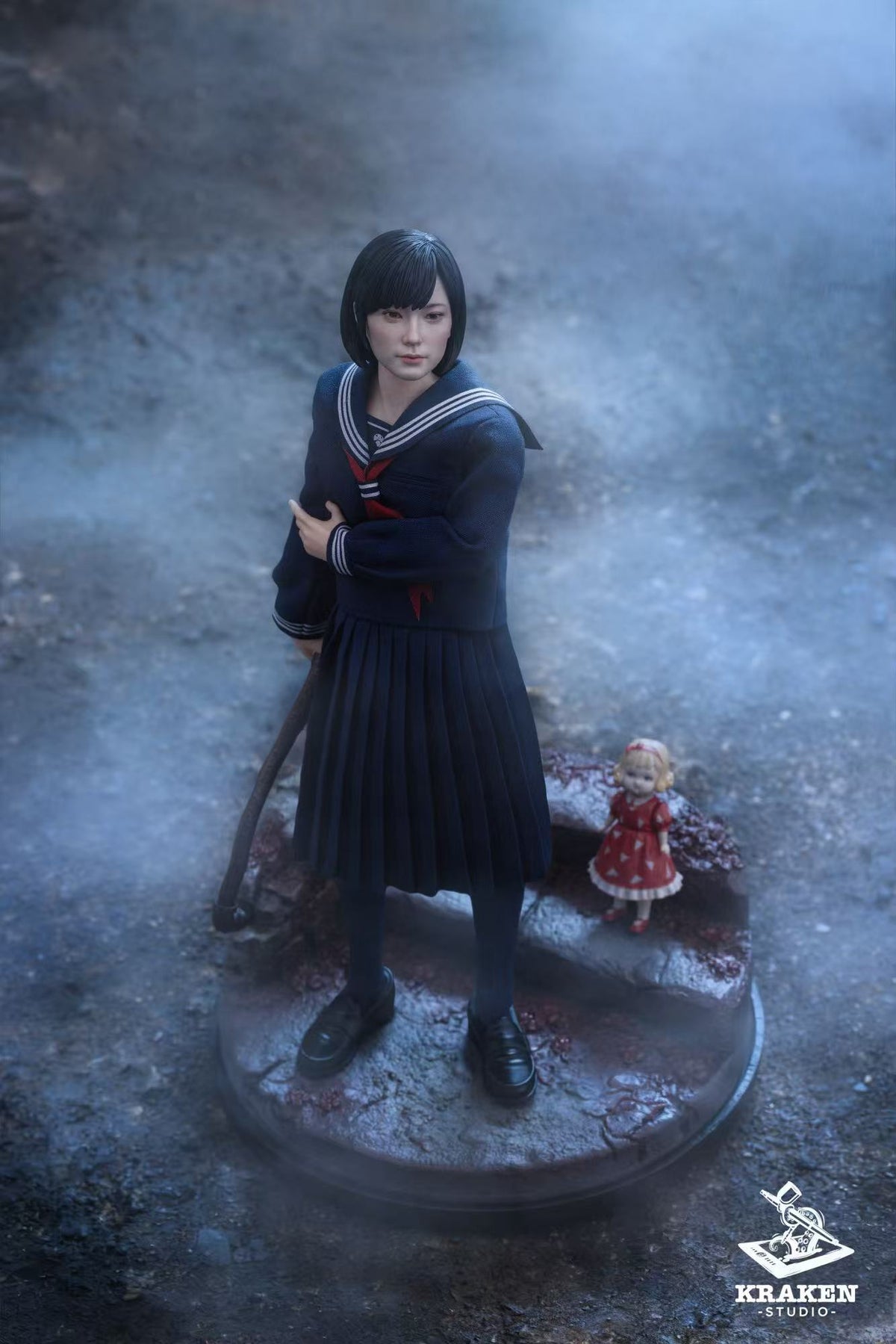 Presale Kraken Studio 1/12 Silent Village Shimizu Hinako Action Figure Model Toy