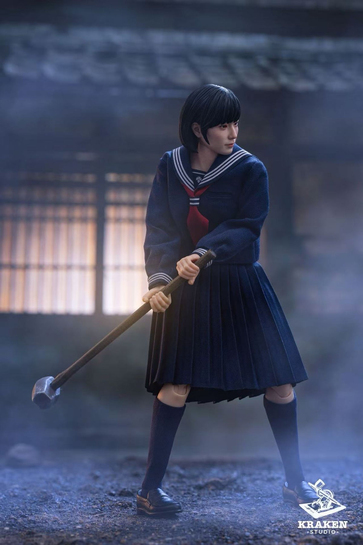 Presale Kraken Studio 1/12 Silent Village Shimizu Hinako Action Figure Model Toy