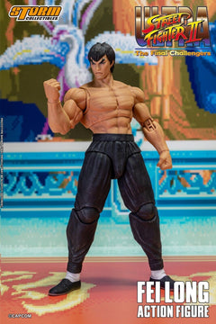 Storm Toys CPSF24 1/12 ULTRA STREET FIGHTER II FEI LONG Male Action Figure Model