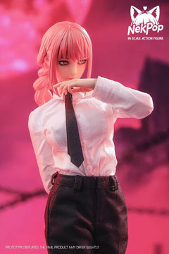 NekPop Studio NEK001 1/6 Chainsaw Man Makima figura de acción femenina de colección