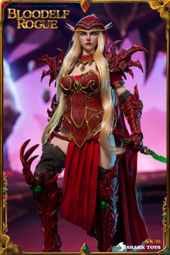 SHARK TOYS SK-010 1/6 Blood Elf Rogue Valeera Female Action Figure Model