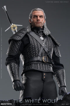 BUZZTOYS BUZ001 1/6 The Witcher The White Wolf Geralt Henry 12" figura de acción