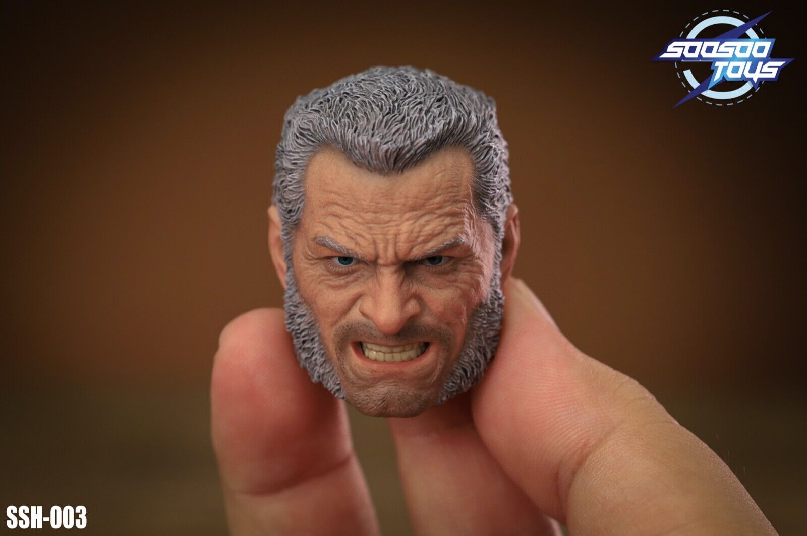 SOOSOOTOYS SSH-003 1/6 X Men Wolverine Old Logan Head Sculpt fit 12" Figure Body