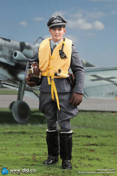 DID D80190 1/6 WWII German Luftwaffe Ace Pilot Erich Hartmann figura de acción