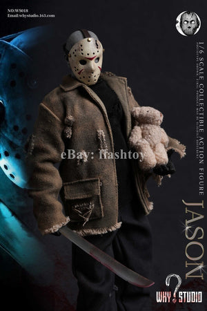WHY STUDIO WS018 1/6 Jason 12" Collectible Male Action Figure Model Toy