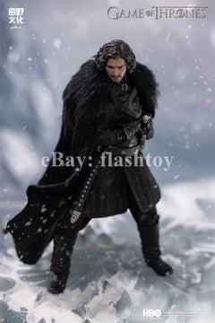 Preventa YUANYE 1/12 Game of Thrones Jon Snow modelo de figura de acción masculina Standard