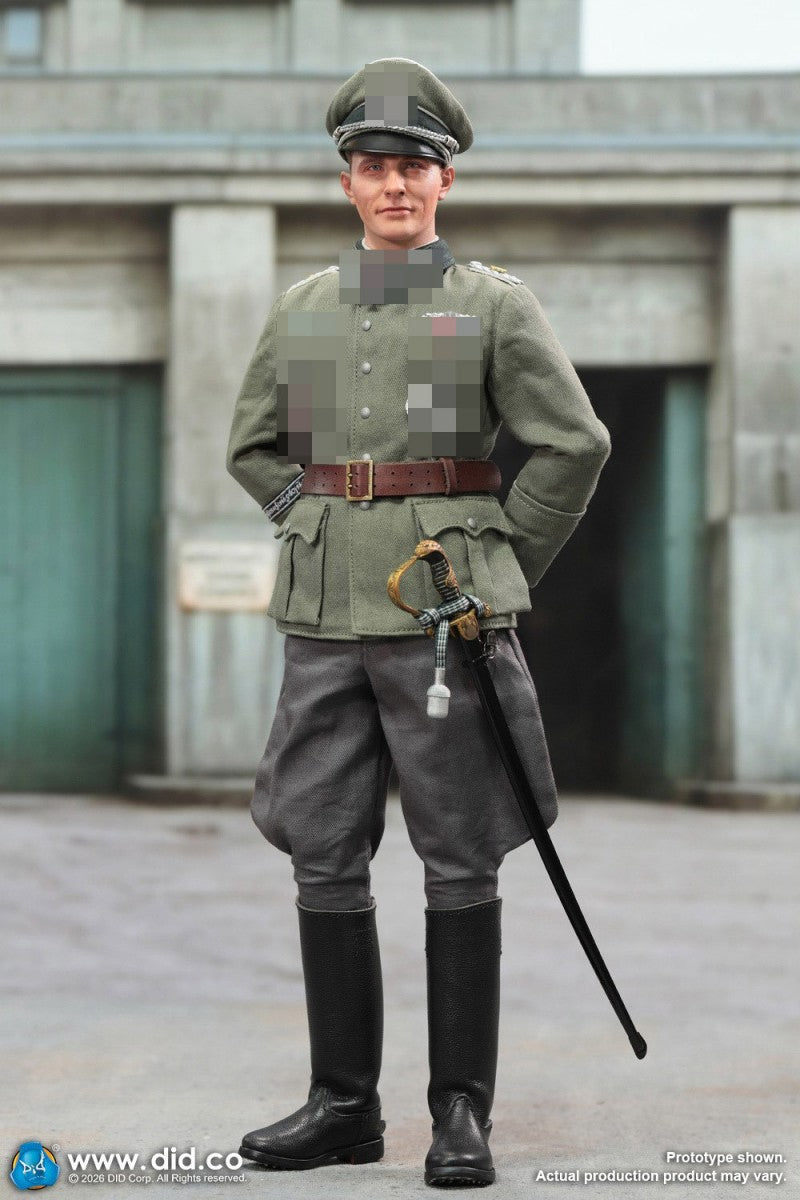 Preventa DID D80194 1/6 WWII German Wehrmacht Officer Otto Remer figura de acción
