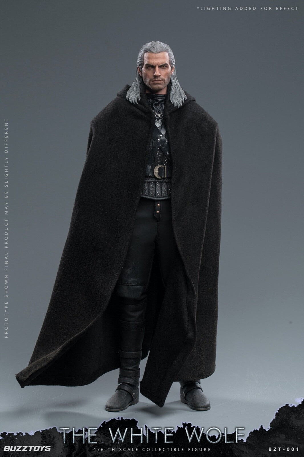 BUZZTOYS BUZ001 1/6 The Witcher The White Wolf Geralt Henry 12" Action Figure