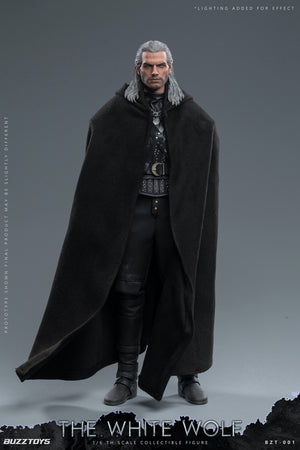 BUZZTOYS BUZ001 1/6 The Witcher The White Wolf Geralt Henry 12" Action Figure