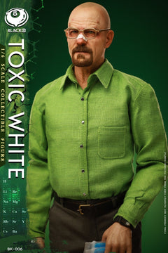 Black 8 Toys BK-006 1/6 Breaking Toxic Mr.White The Bad modelo de figura de acción