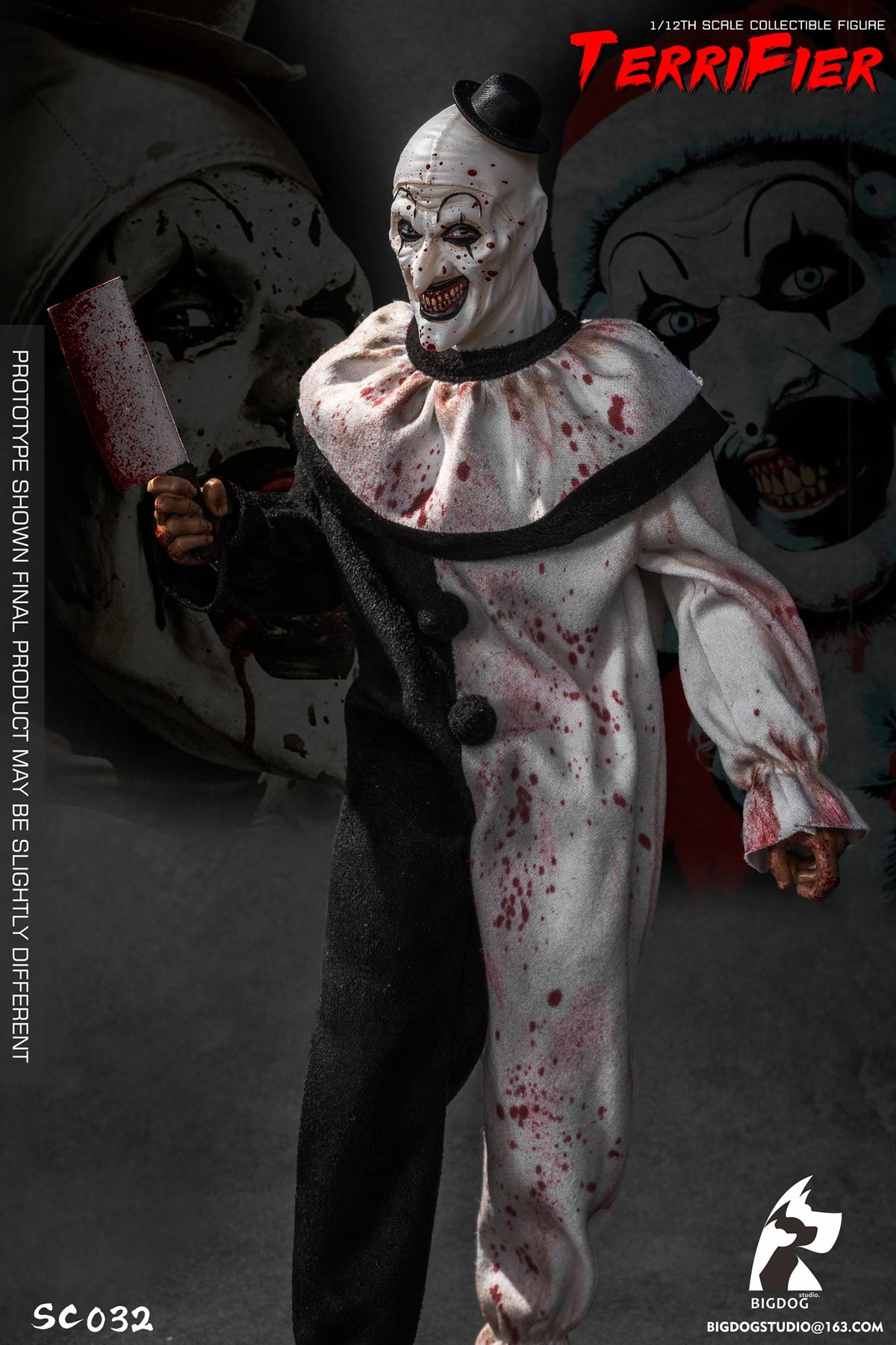 Presale BIGDOG STUDIO SC032 1/12 The Terrifier Joker Collectible Action Figure