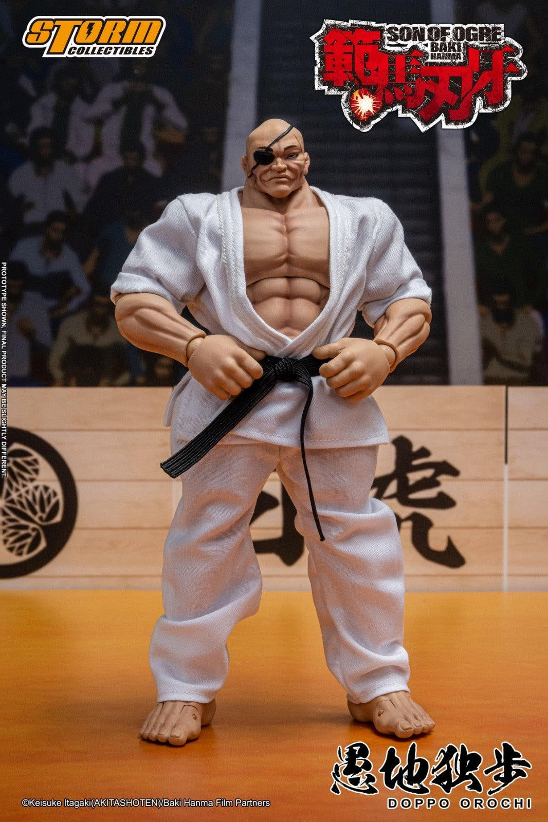 Storm Toys KIBK06 1/12 Son Of Ogre Baki Hanma Doppo Orochi Action Figure Model