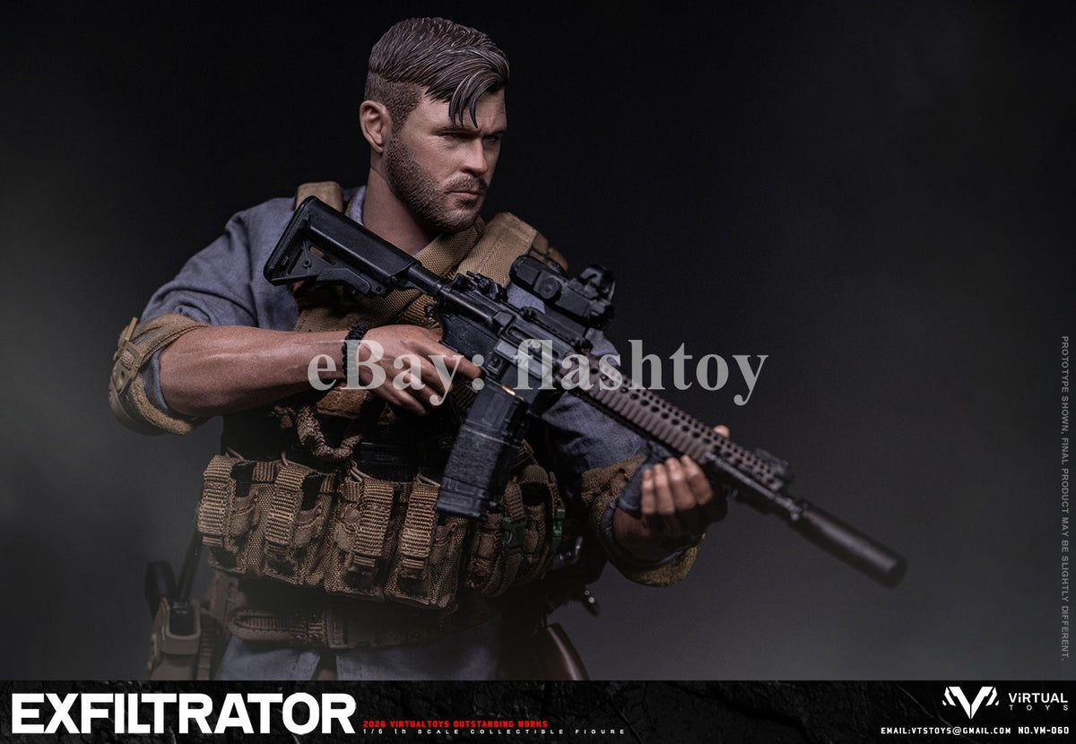 Presale VTS TOYS VM060 1/6 Exfiltrator Collectible Male Action Figure Model Toy