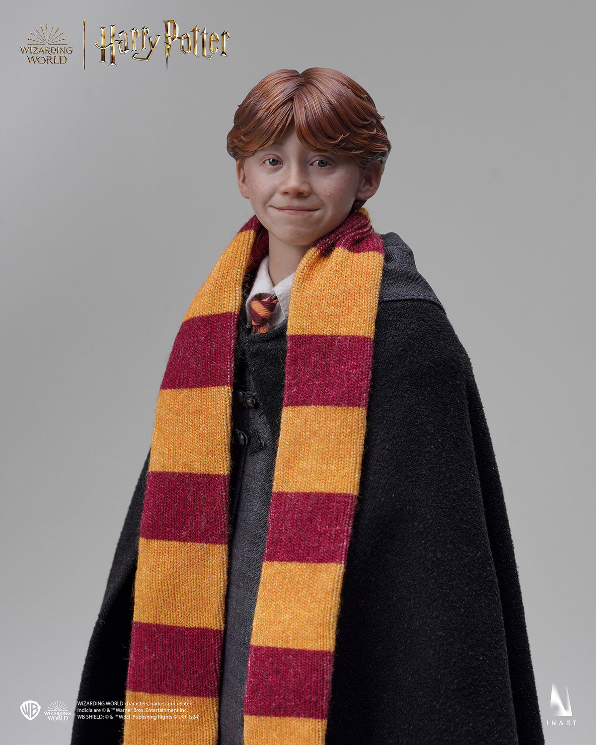 INART A010D1 1/6 Harry Potter Ron Weasley Model Rooted Hair Figure Deluxe Ver.
