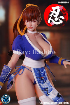 Presale SUPER DUCK SET094A 1/6 Sexy Female Ninja Kasumi Action Figure Model Toy