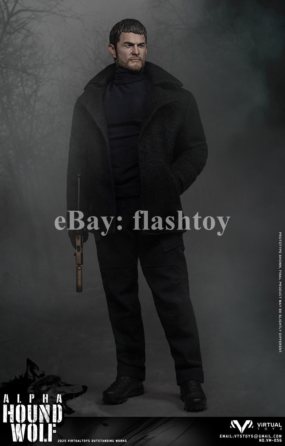 Presale VTS TOYS VM056 1/6 Hound Wolf Alpha Chris Male Action Figure Model Toy