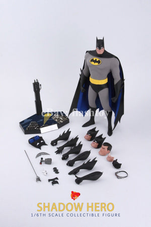 S-HERO SH006 1/6 Shadow Hero Animation Collectible Male Action Figure Model Toy