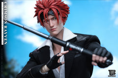 TOYS BATTALION TB029 1/6 FF7 Crimson Rayven figura de acción de colección