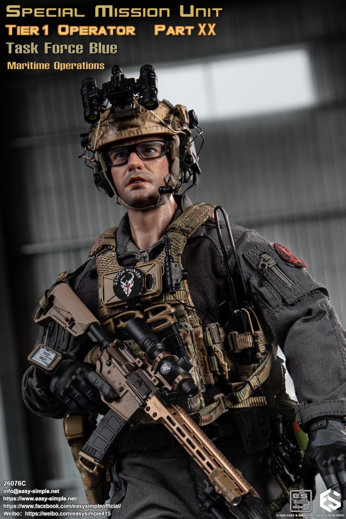Presale Easy&simple 26076C 1/6 Special Mission Unit Tier1 Operator Action Figure