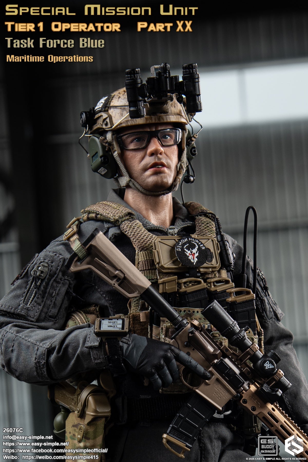 Presale Easy&simple 26076C 1/6 Special Mission Unit Tier1 Operator Action Figure