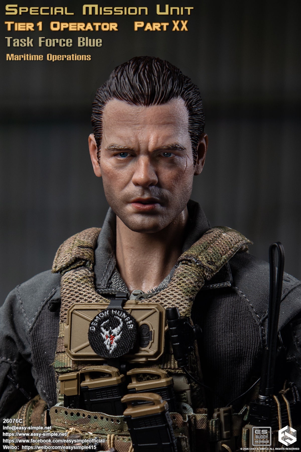 Presale Easy&simple 26076C 1/6 Special Mission Unit Tier1 Operator Action Figure