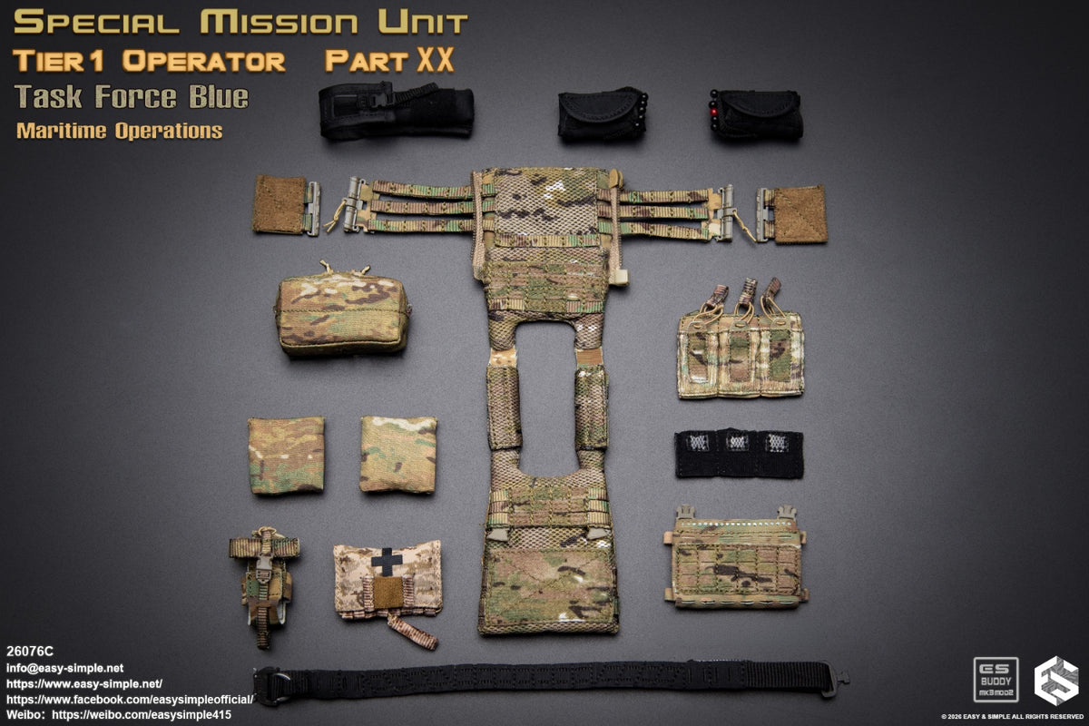 Presale Easy&simple 26076C 1/6 Special Mission Unit Tier1 Operator Action Figure