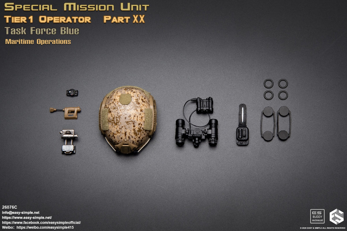 Presale Easy&simple 26076C 1/6 Special Mission Unit Tier1 Operator Action Figure