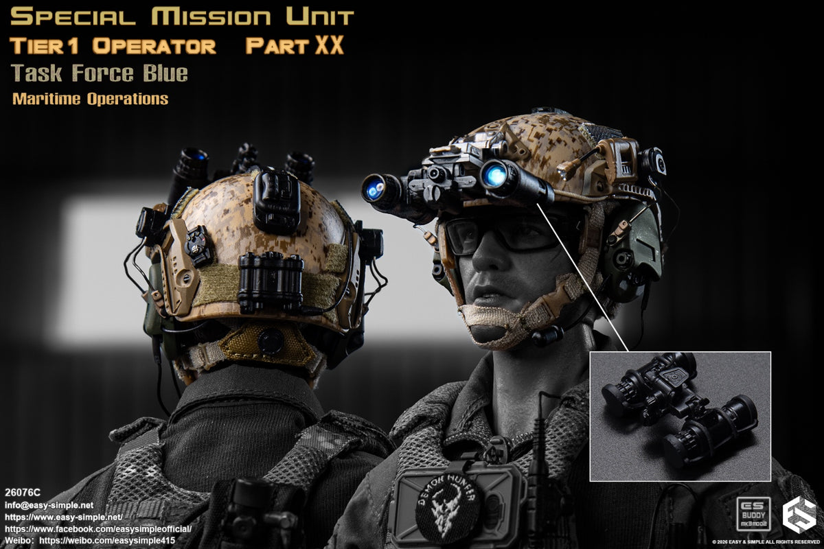 Presale Easy&simple 26076C 1/6 Special Mission Unit Tier1 Operator Action Figure