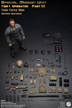 Presale Easy&simple 26076C 1/6 Special Mission Unit Tier1 Operator Action Figure
