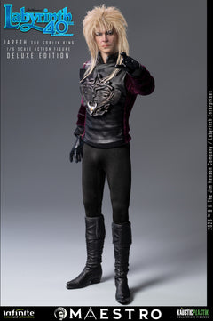 Preventa Infinite 1/6 Labyrinth Jareth the Goblin King modelo de figura de acción masculina