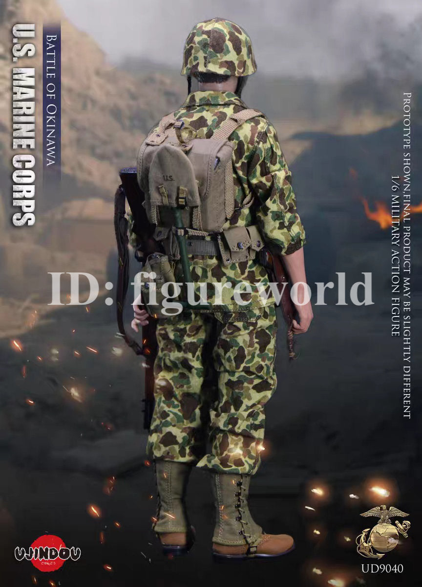 UJINDOU UD9040 1/6 Battle of OKINAWA U.S. Marine Corps Male Action Figure Model