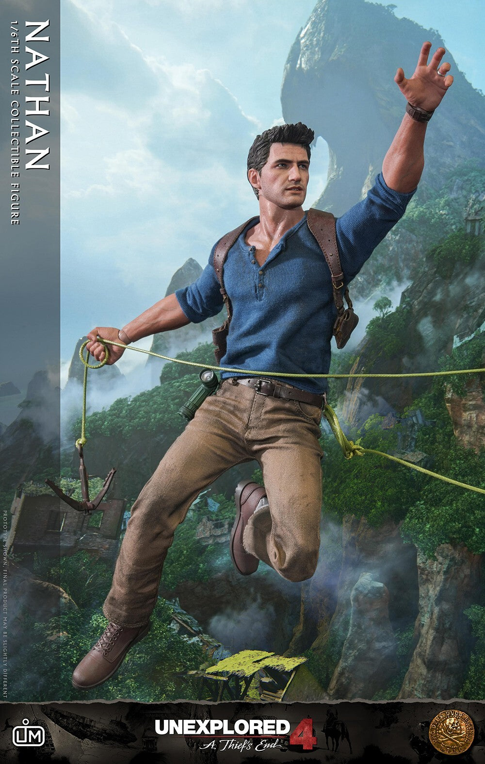 LIMTOYS LIM012 1/6 A Thief's End Nathan Drake 12" Male Action Figure Model Toy