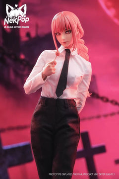 NekPop Studio NEK001 1/6 Chainsaw Man Makima figura de acción femenina de colección