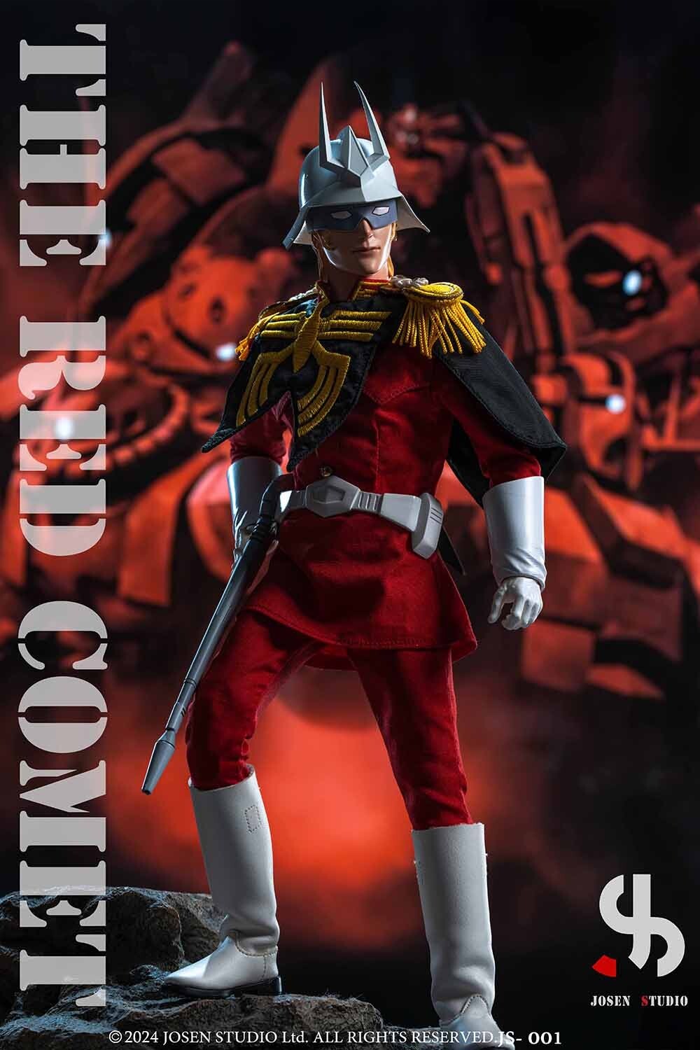 JOSEN STUDIO JS001 1/6 Char Aznable figura de acción masculina de colección