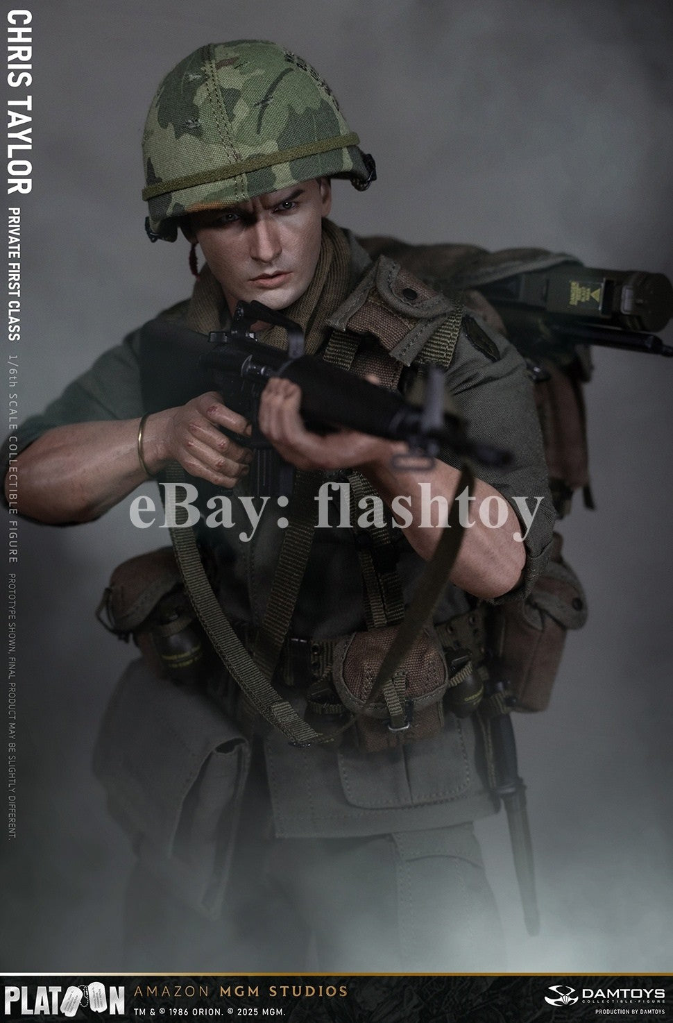 Presale DAMTOYS DMS046 1/6 Platoon Chris Taylor 12" Male Action Figure Model Toy