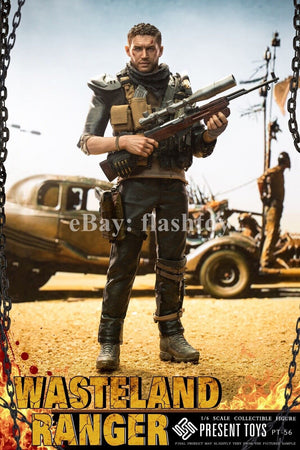 PRESENT TOYS PT-sp56 1/6 Wasteland Ranger Max Tom 12" Male Action Figure Model
