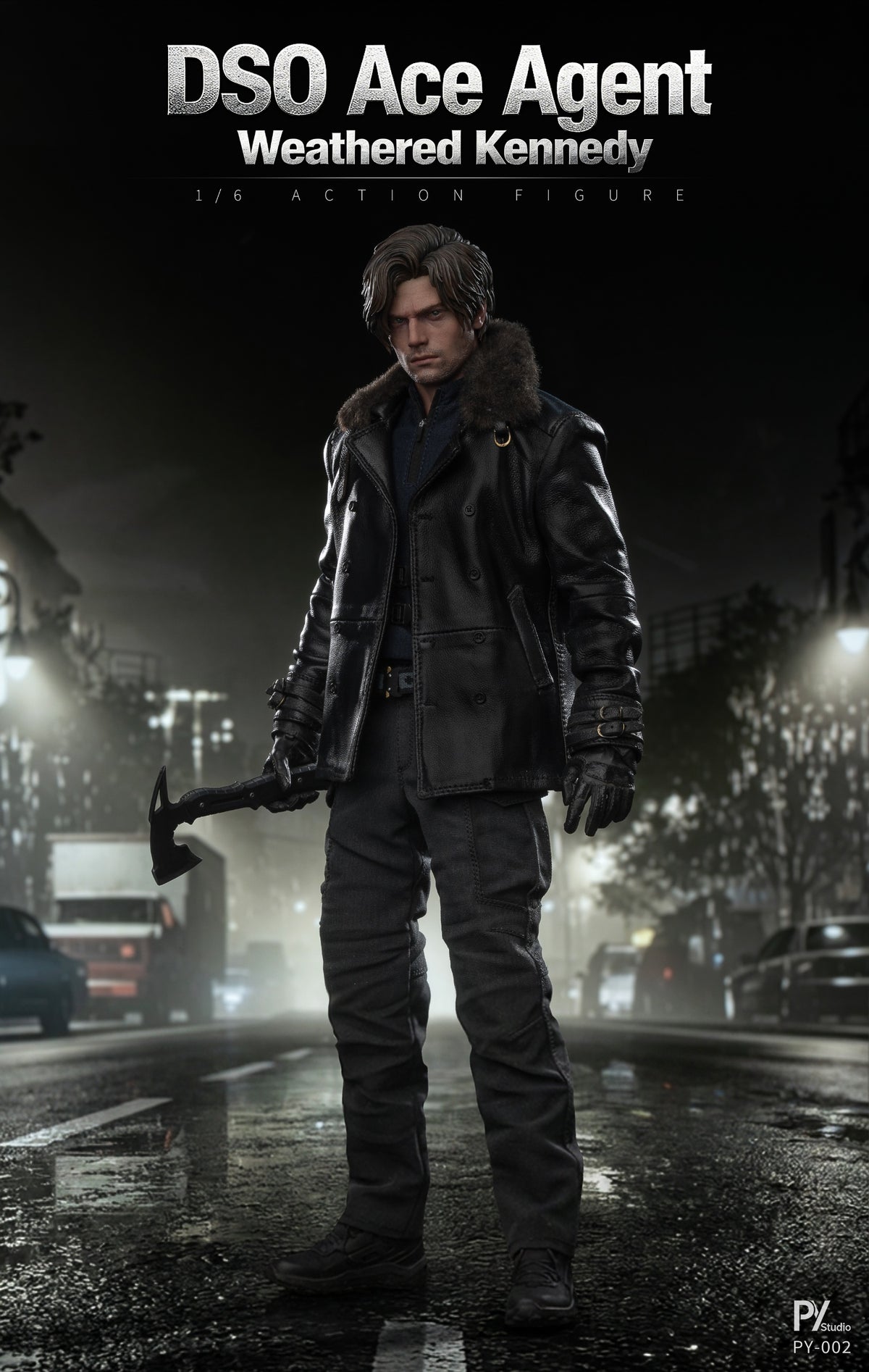 Preventa PY Studio PY002 1/6 Resident Zombie Evil Crisis Agent Leon figura de acción