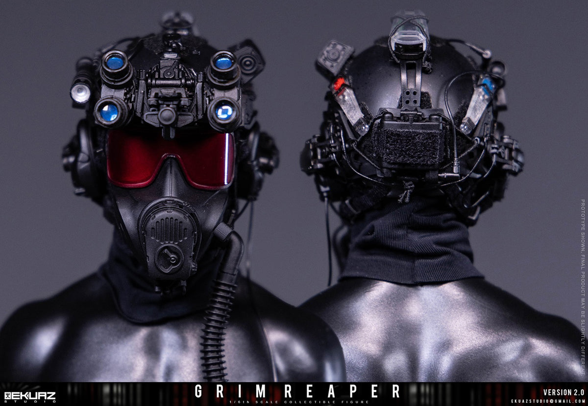 Presale EKUAZ STUDIO EKS015 1/6 Resident Zombie Evil Crisis Grim Reaper 2.0 Hunk