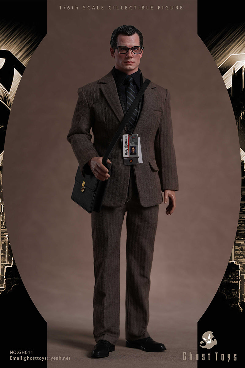 Presale Ghost Toys GH-011 1/6 Metropolis Journalist Clark Superman Action Figure Model