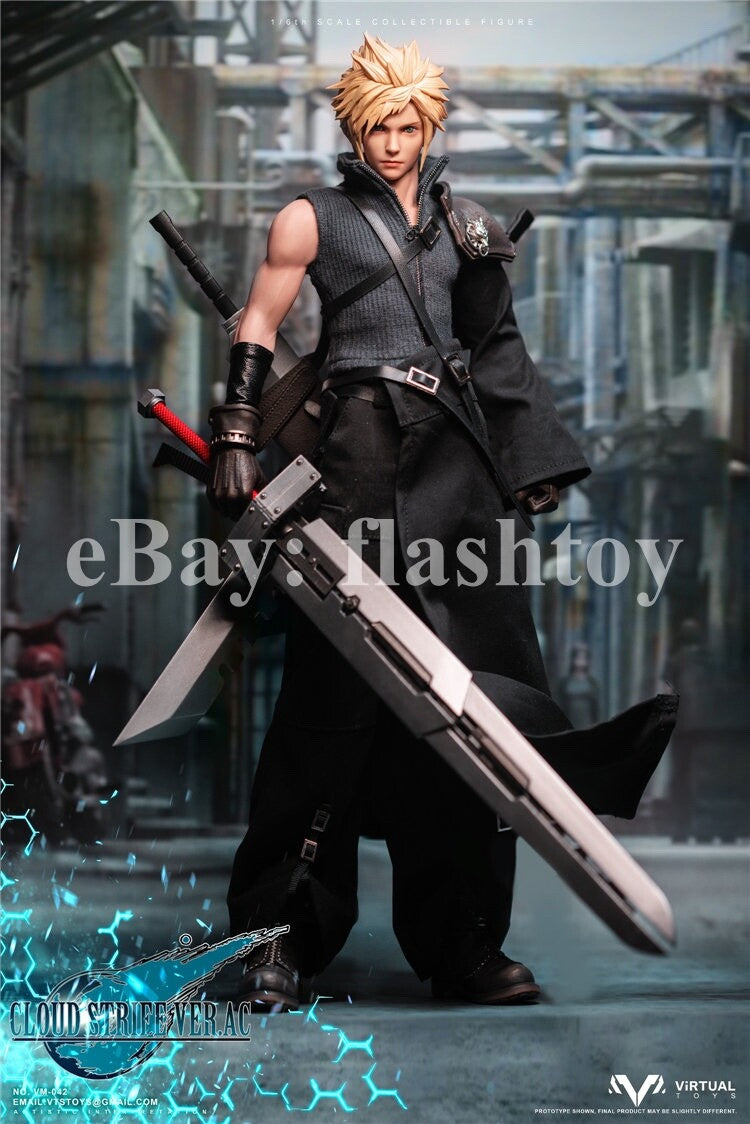 VTSTOYS VM-042B 1/6 Fantasy Former 1st Class Soldier Cloud Strife Action Figure