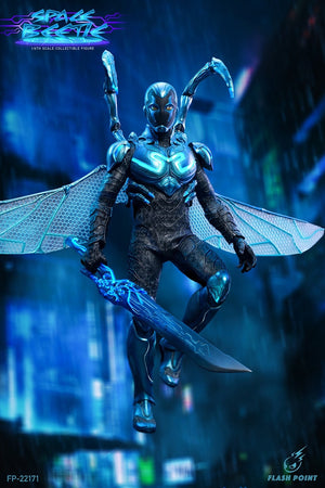 Flash Point Studio FP-22171 1/6 Blue Steel Beetle Collectible Action Figure Toy