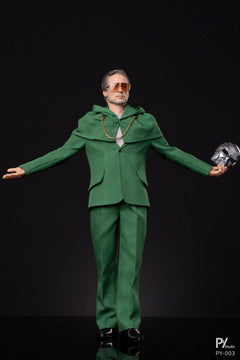 Preventa PY STUDIO PY-003 1/6 Green Robed Masked Stranger modelo de figura de acción
